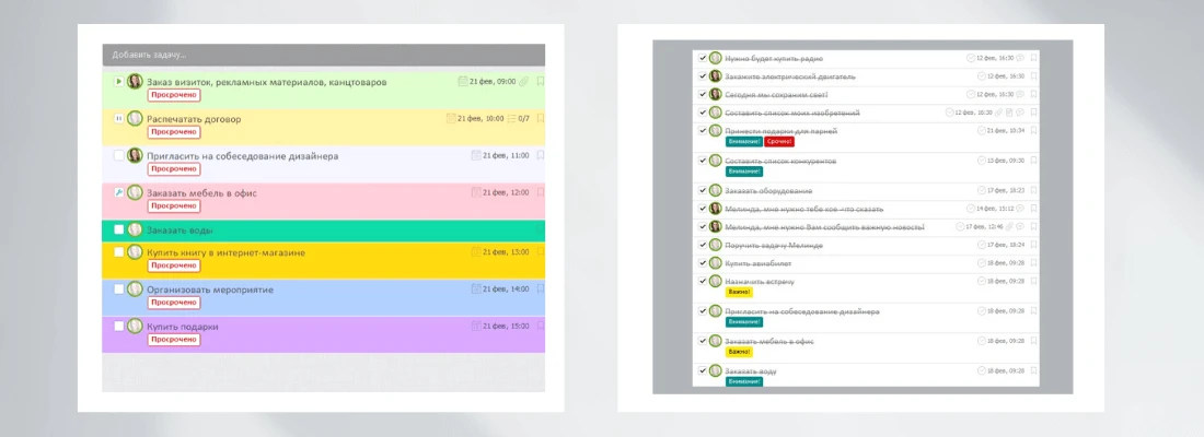 Достижение целей в ЛидерТаск