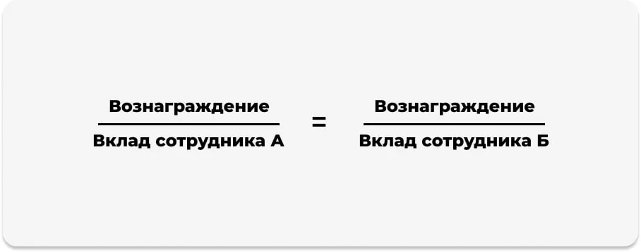 Теория справедливости Адамса