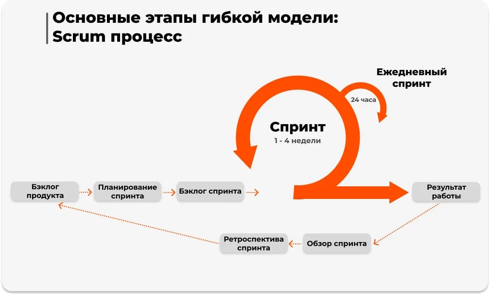 этапы scrum
