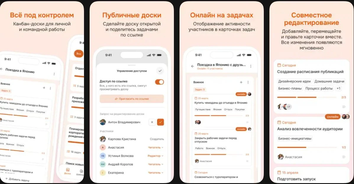 Канбано — планировщик задач