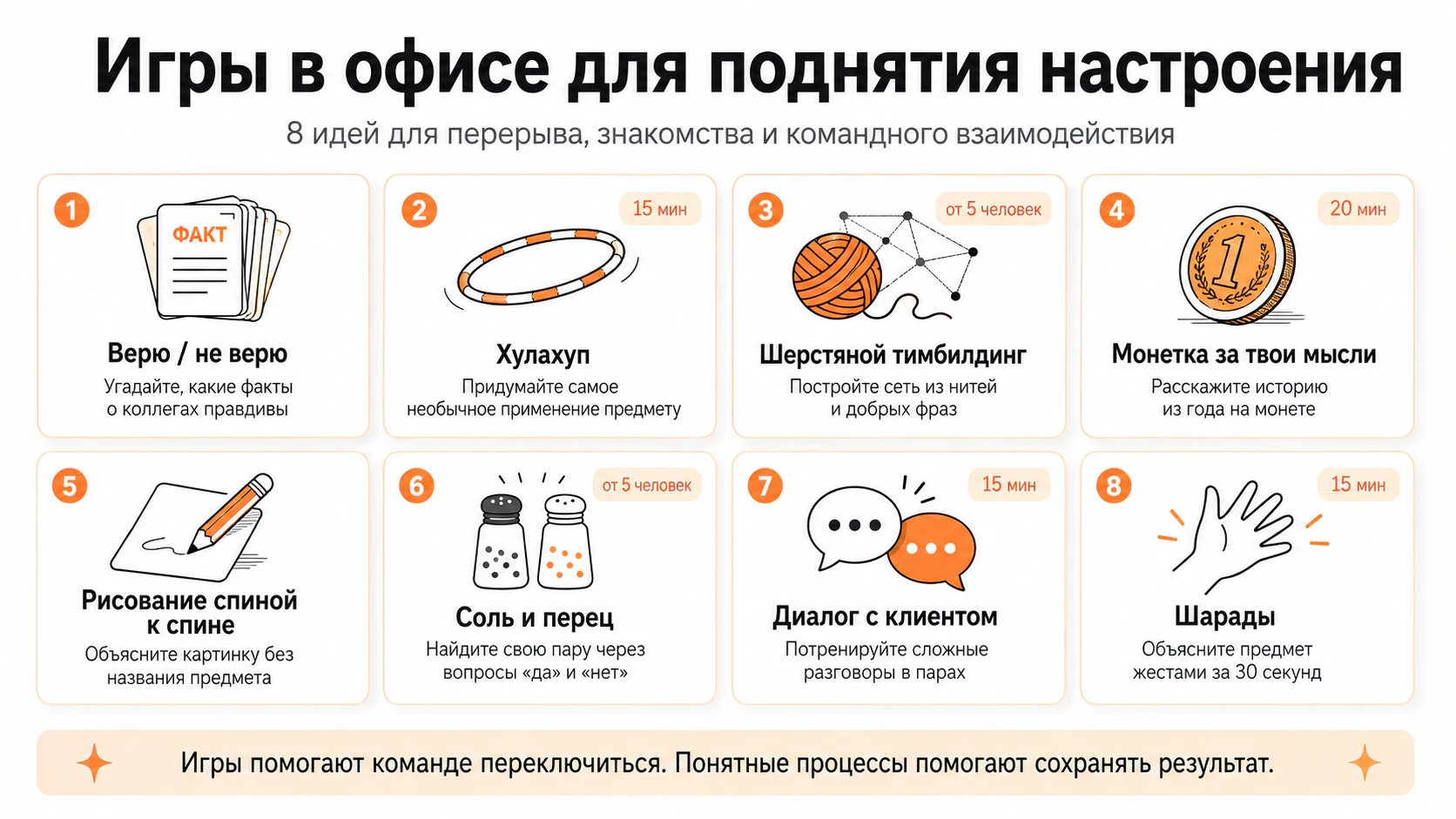 Игры в офисе