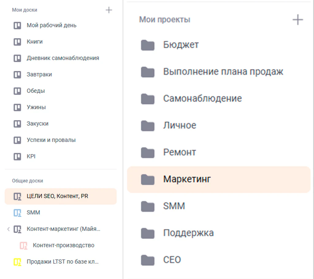 Проекты для работы