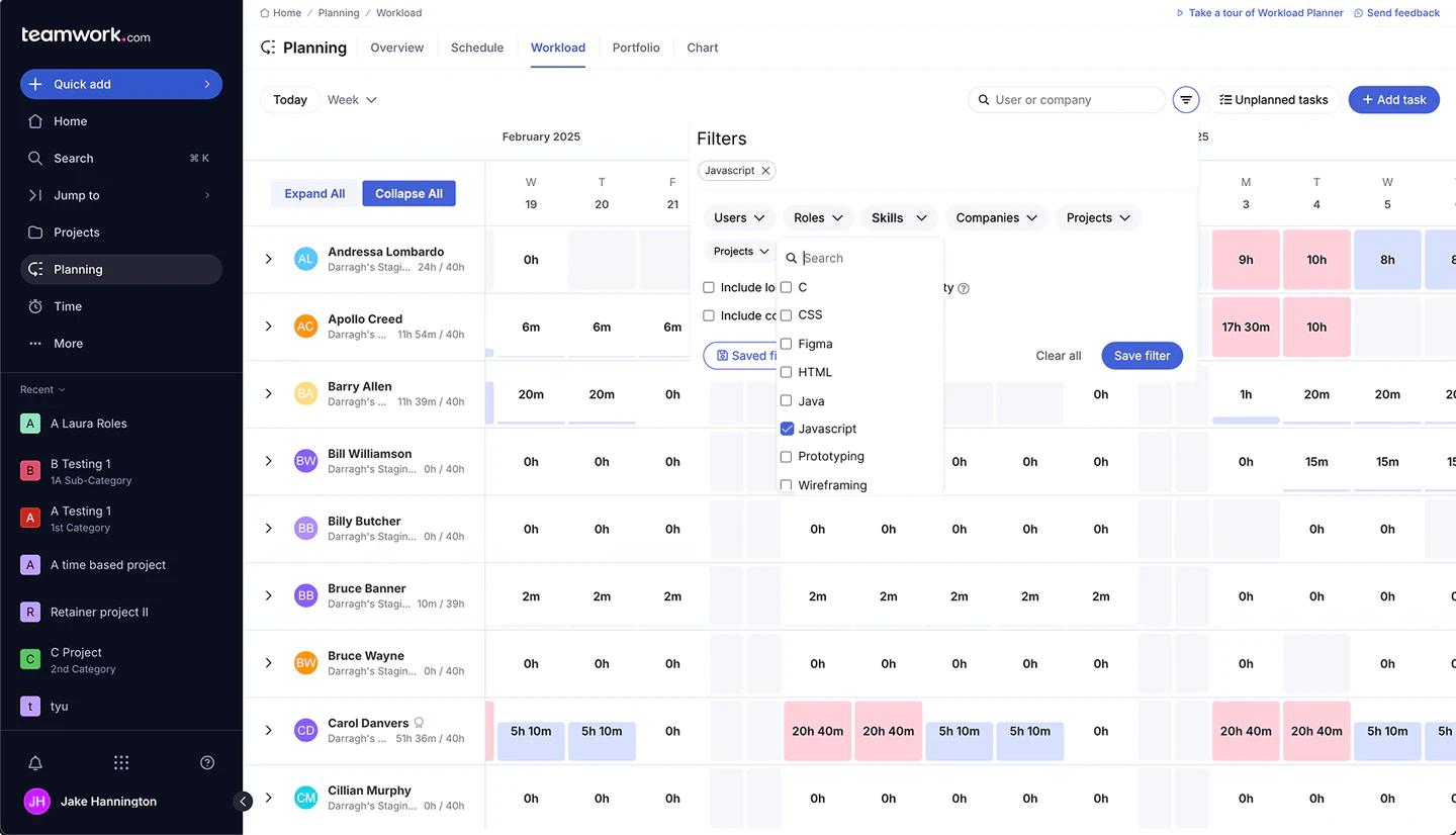 Teamwork.com для разработчиков