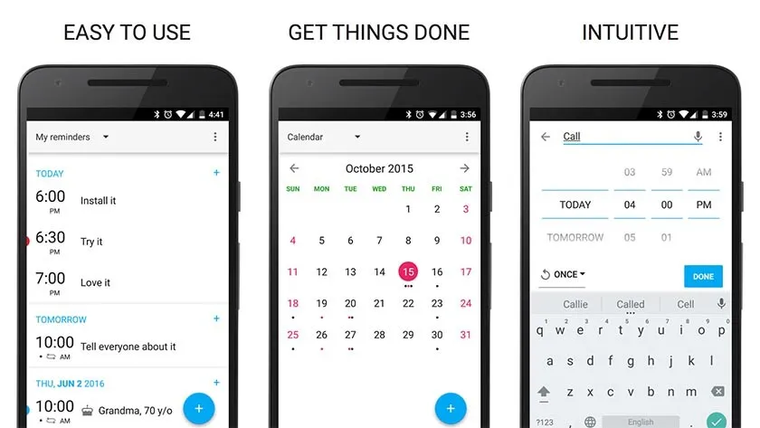 BZ Напоминания и Дни рождения