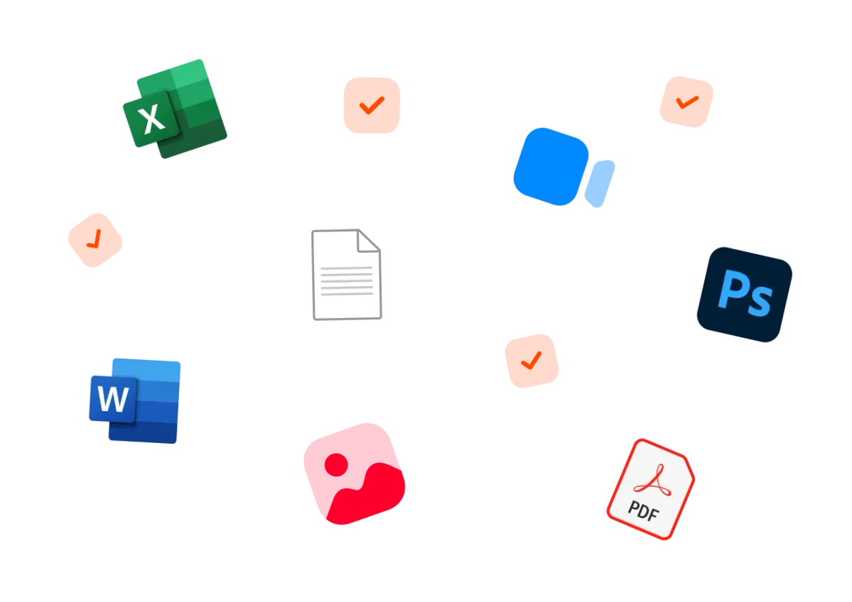 attachments and checklists