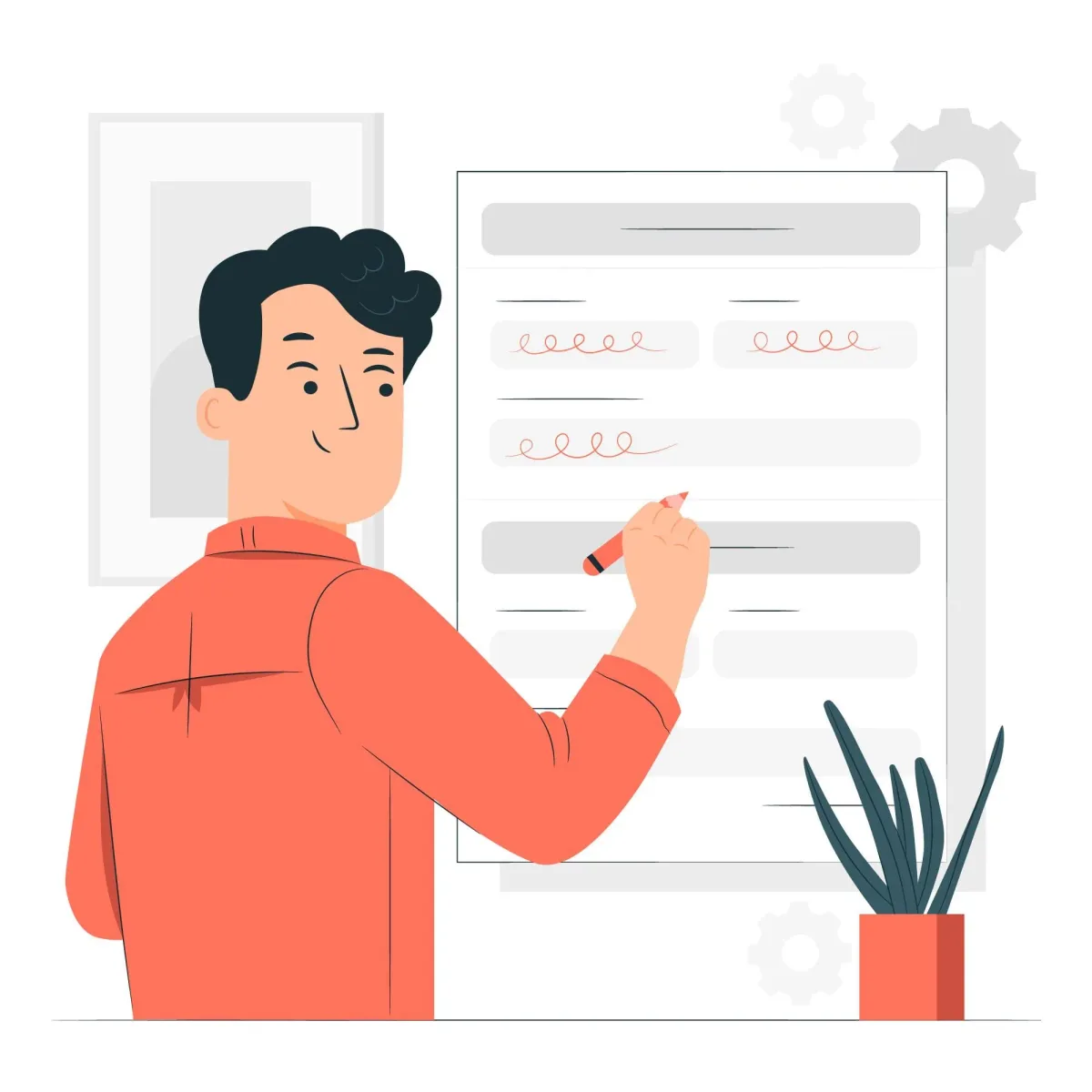 Данные в таблице excel для диаграммы Парето