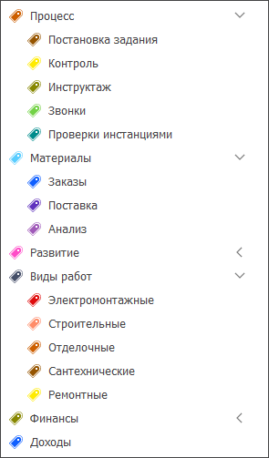 Метки