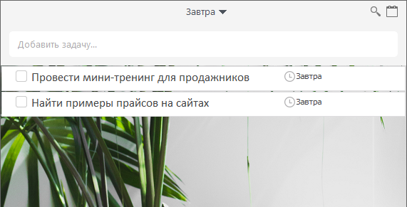 Цели и дела на завтра