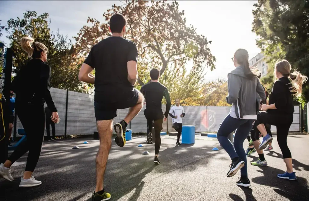 running