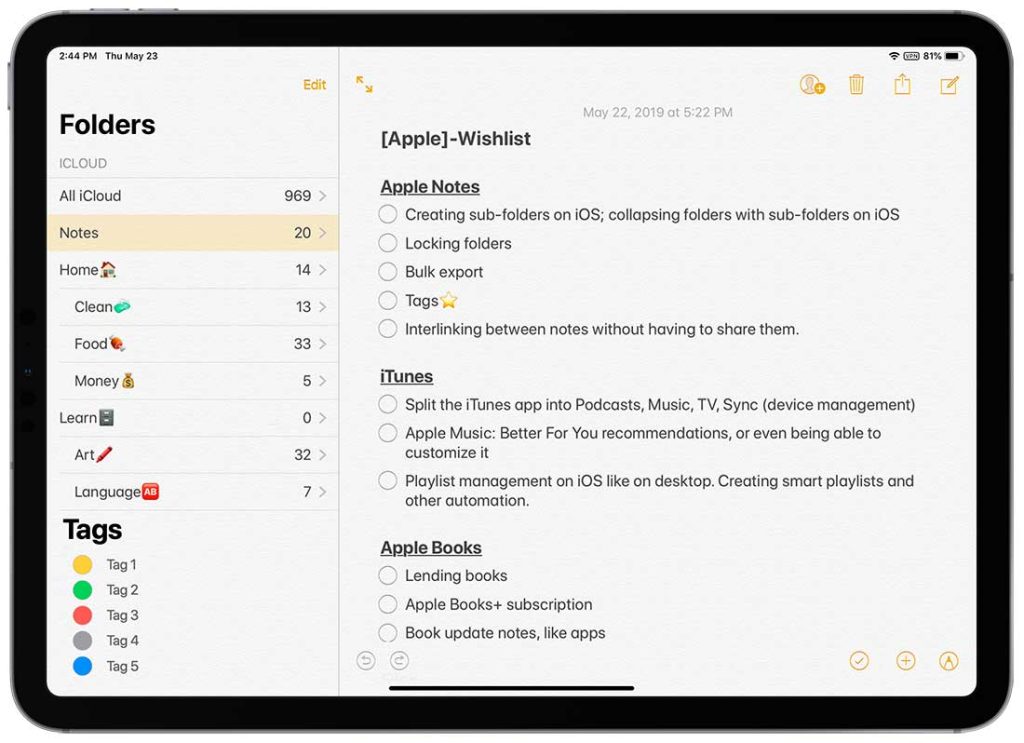 Apple Notes
